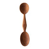spoon - doussie - double-ended - 8.75" by creative co-op