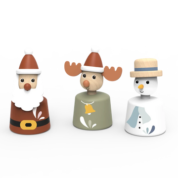 Toy | Wooden Musical Character | Christmas | Assorted