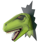 3d trophy head - t-rex by clockwork soldier
