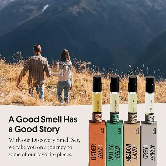 cologne - discovery set - 2.5ml vials by misc goods co.