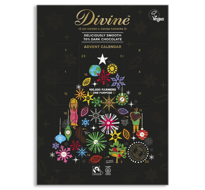 candy - chocolate advent calendar by redstone foods inc