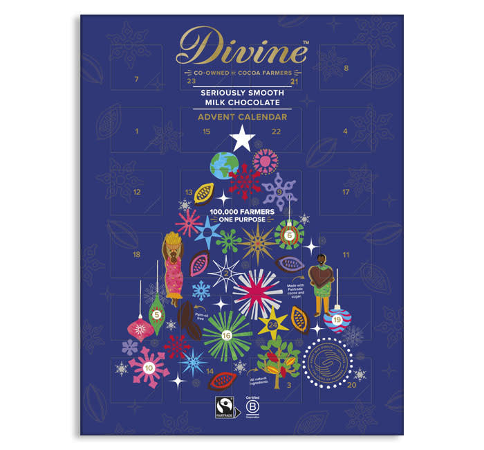 candy - chocolate advent calendar by redstone foods inc