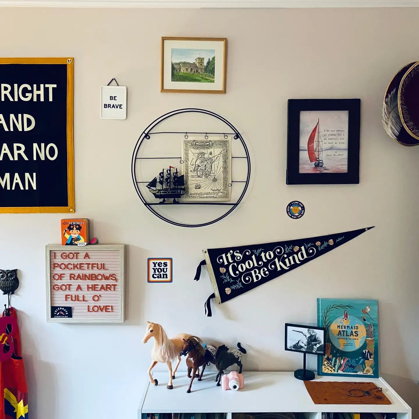 banner - camp flag - do right and fear no man by oxford pennant