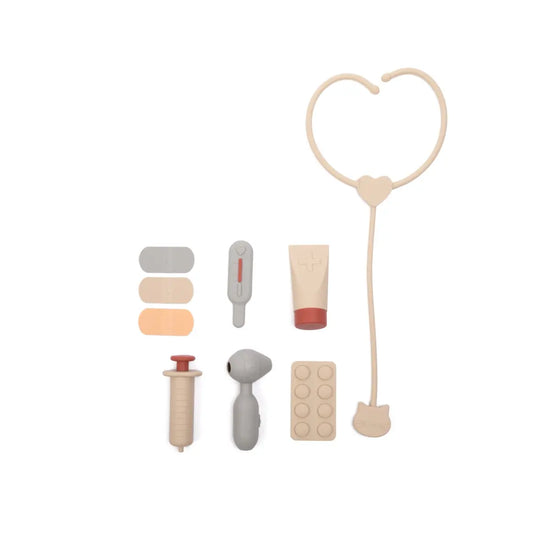 playset - silicone - doctor set by bug + bean kids
