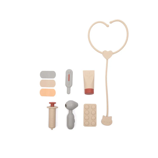 playset - silicone - doctor set by bug + bean kids