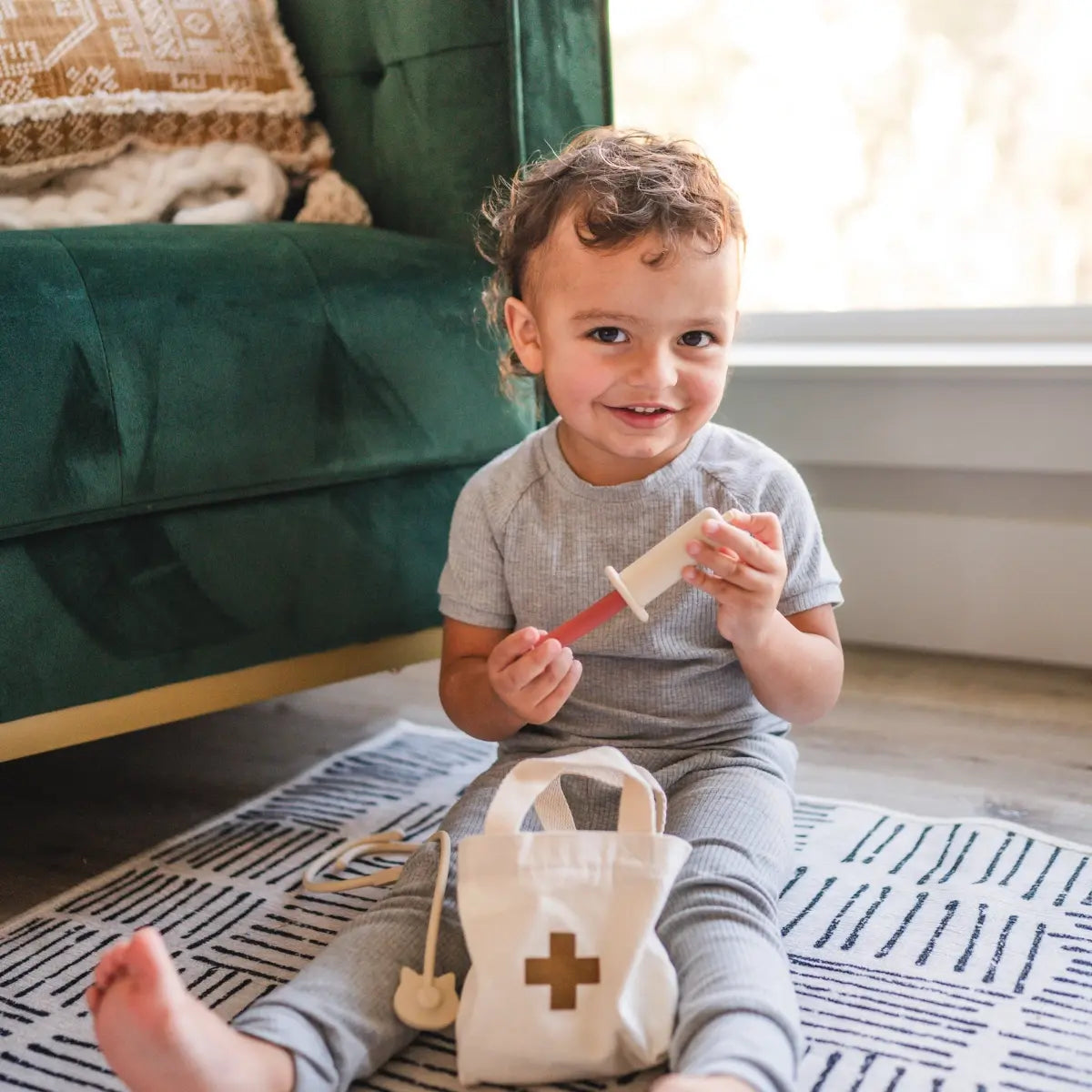 playset - silicone - doctor set by bug + bean kids