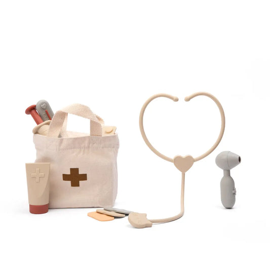 playset - silicone - doctor set by bug + bean kids