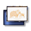 boxed notecards - dog-themed - set of 12 by compendium