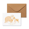 boxed notecards - dog-themed - set of 12 by compendium