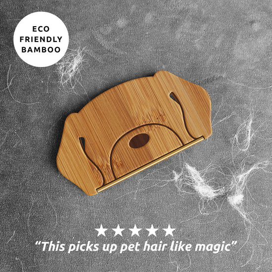 pet hair remover - bamboo by pikkii usa