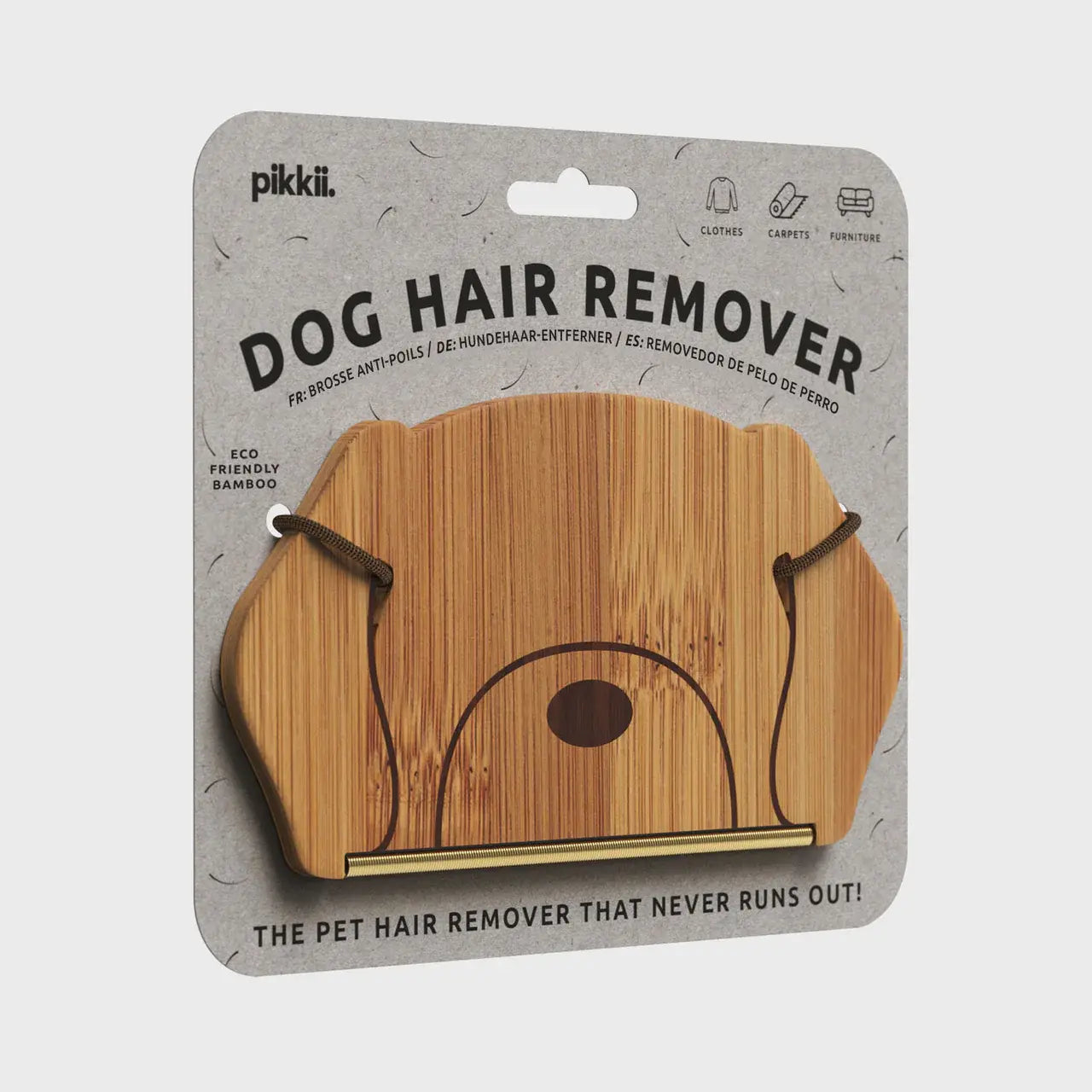 pet hair remover - bamboo by pikkii usa