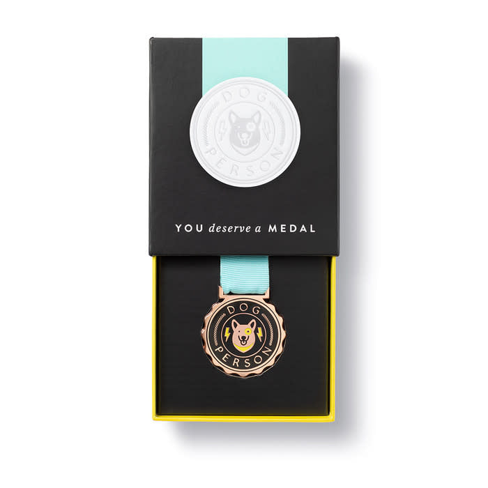 honorary ribbon medal - animal lover by compendium