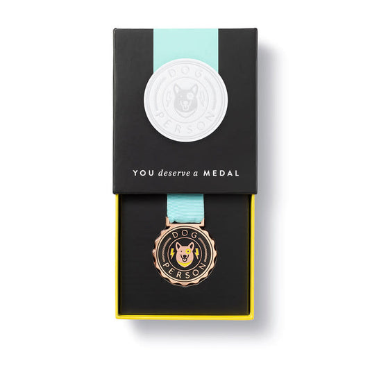 honorary ribbon medal - animal lover by compendium