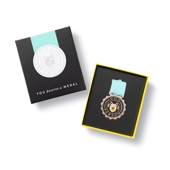 honorary ribbon medal - animal lover by compendium