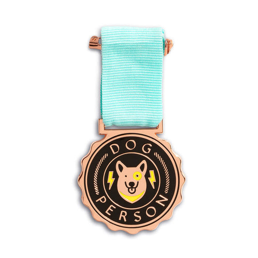 honorary ribbon medal - animal lover by compendium