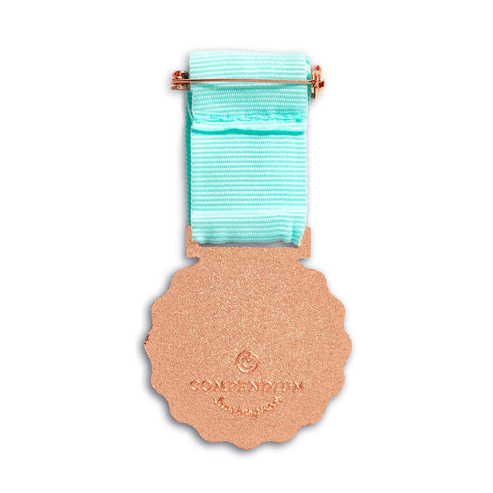 honorary ribbon medal - animal lover by compendium