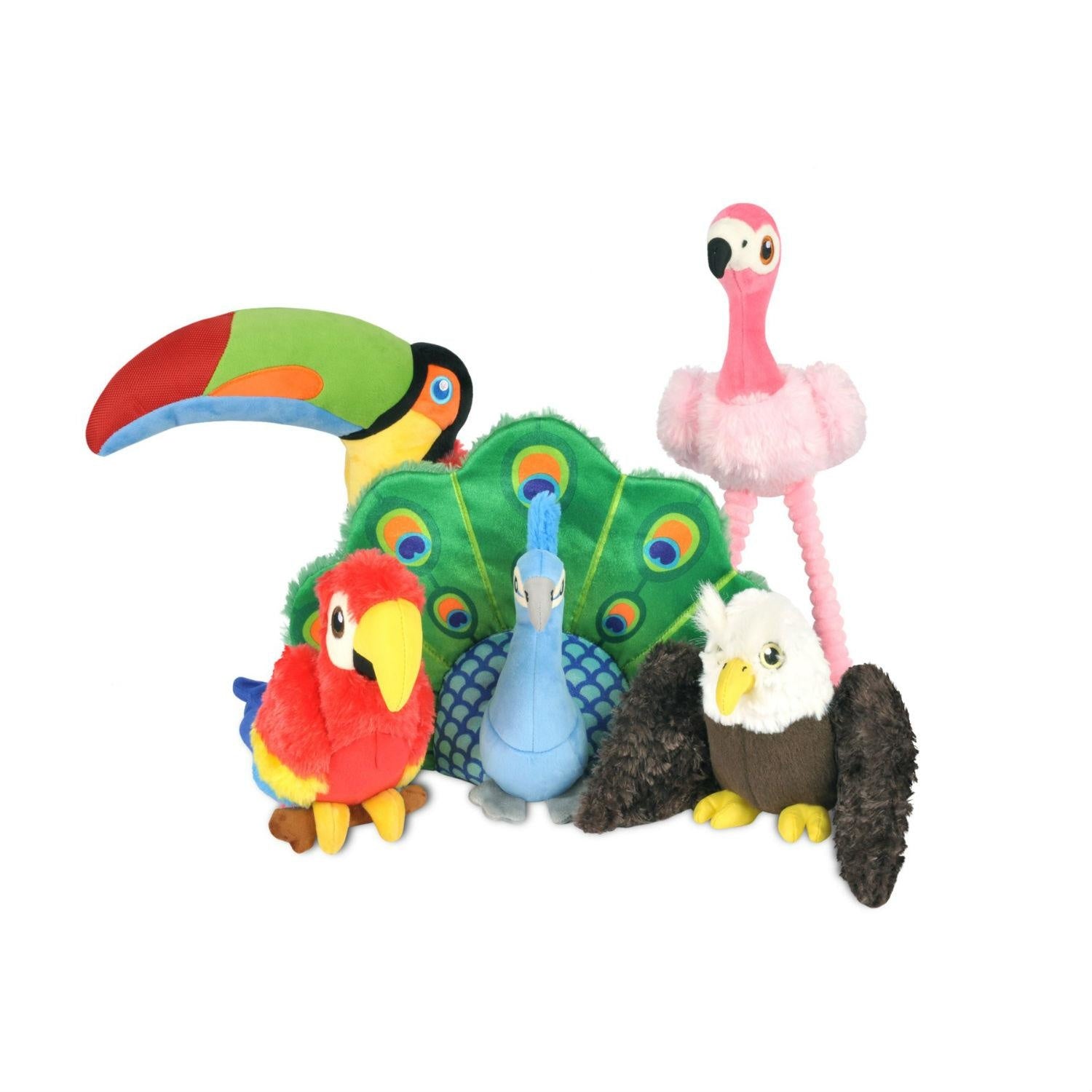 dog plush toy - fetching flock by p.l.a.y.