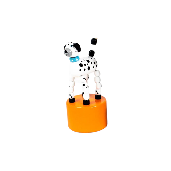 toy - push puppet dog by jack rabbit creations