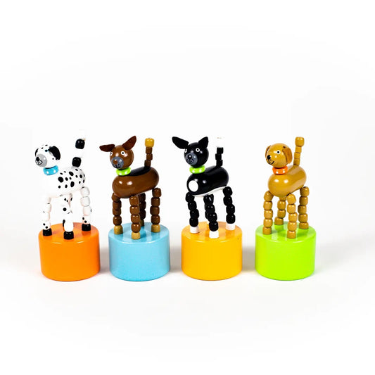 toy - push puppet dog by jack rabbit creations