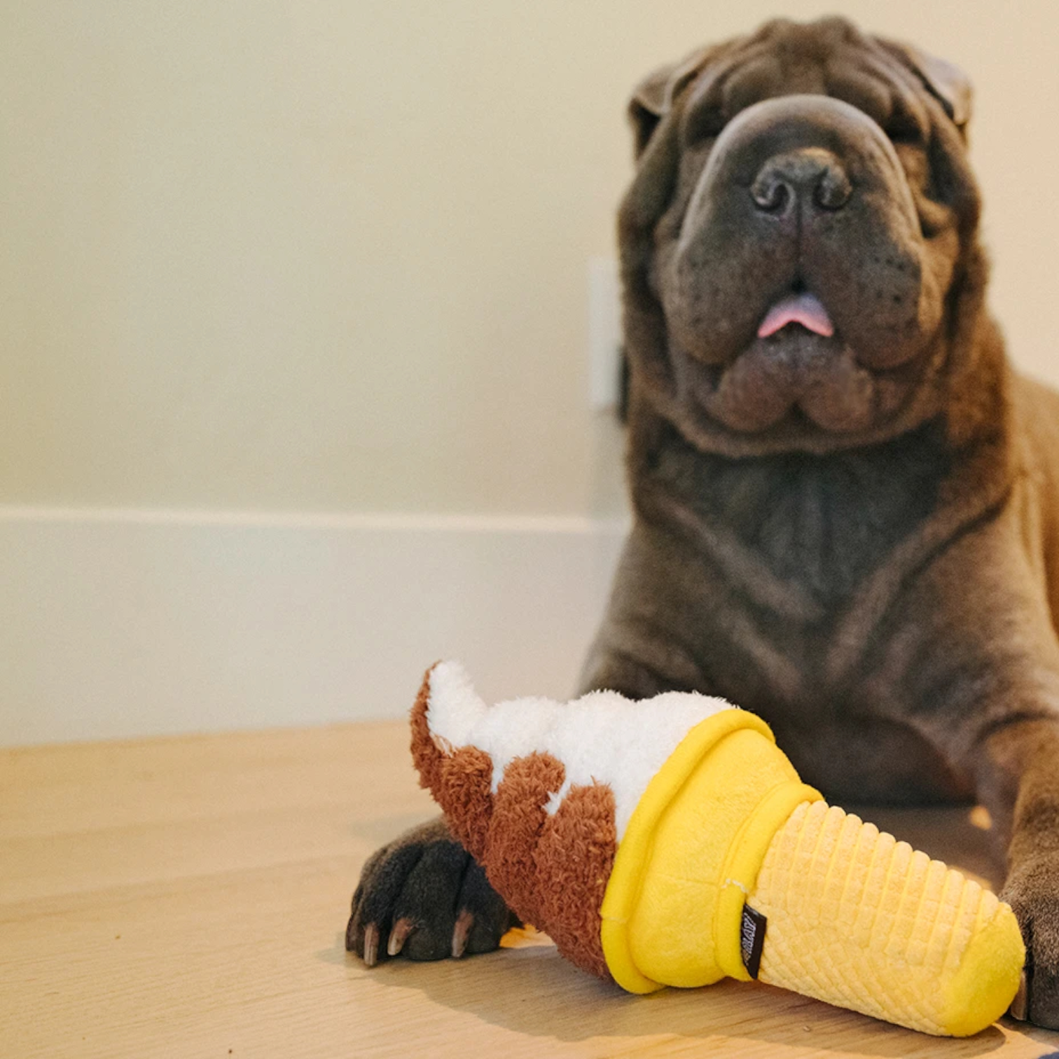 dog plush toy - snack attack by p.l.a.y.