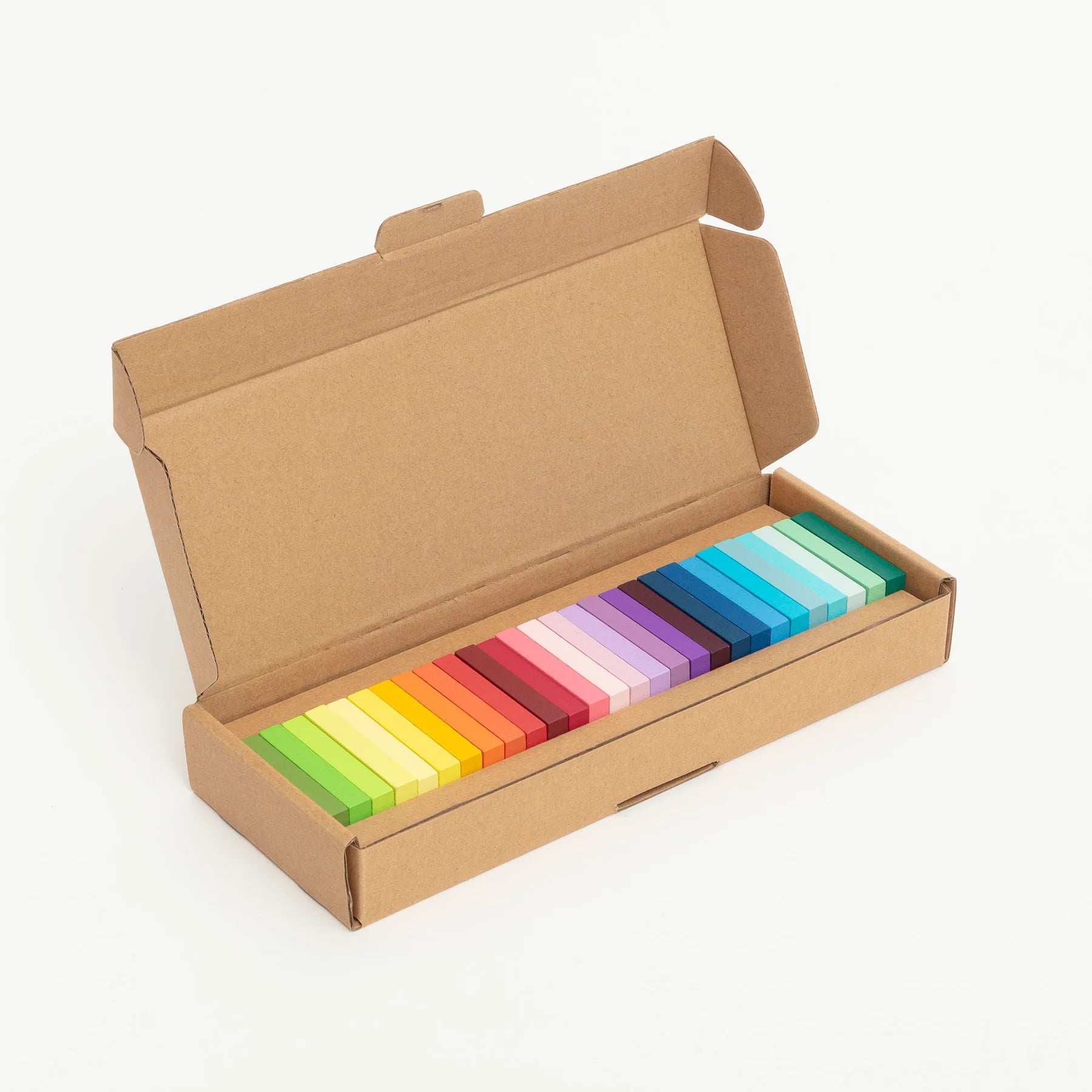 game - dominoes - handpainted wooden - gradient by block design