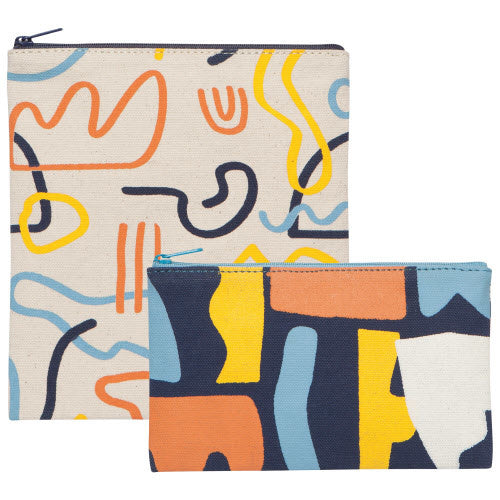 snack bag set - "doodle" by now designs