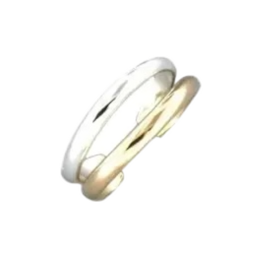 ear cuff - mix metals by mark steel jewelry