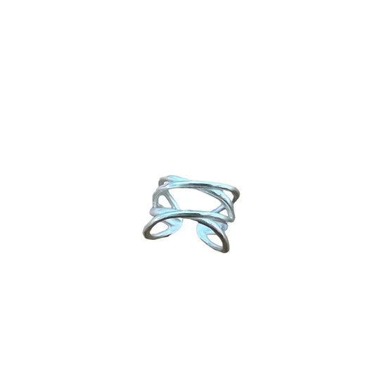 ear cuff - double cross bar by baizaar