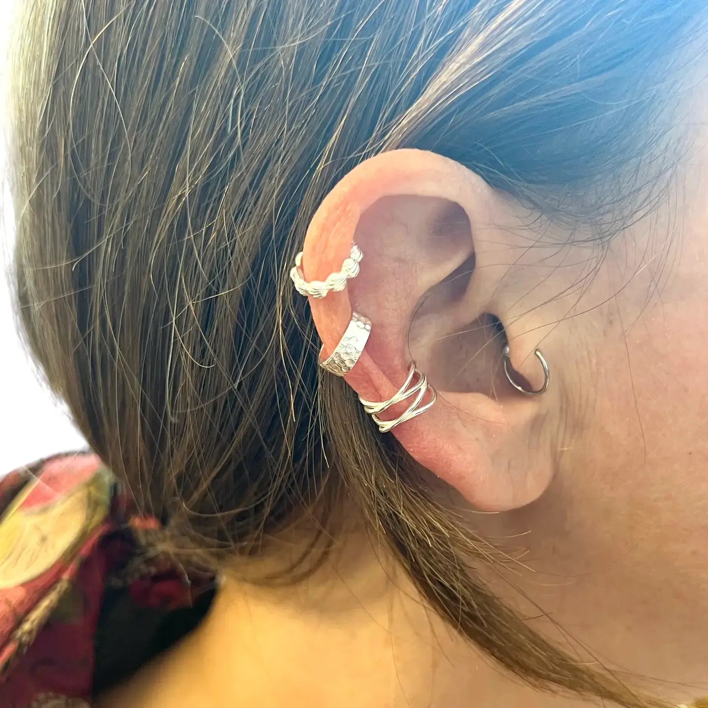 ear cuff - double cross bar by baizaar