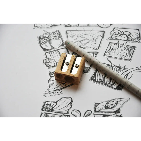 pencil sharpener - double-sided by zefiro