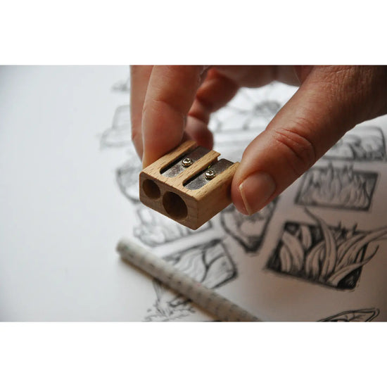 pencil sharpener - double-sided by zefiro
