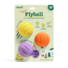 Dog Toy | Flyball 2-in-1 | 3-Pack