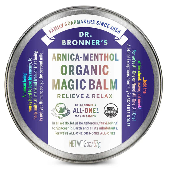 balm - magic organic - arnica-menthol by dr. bronner's