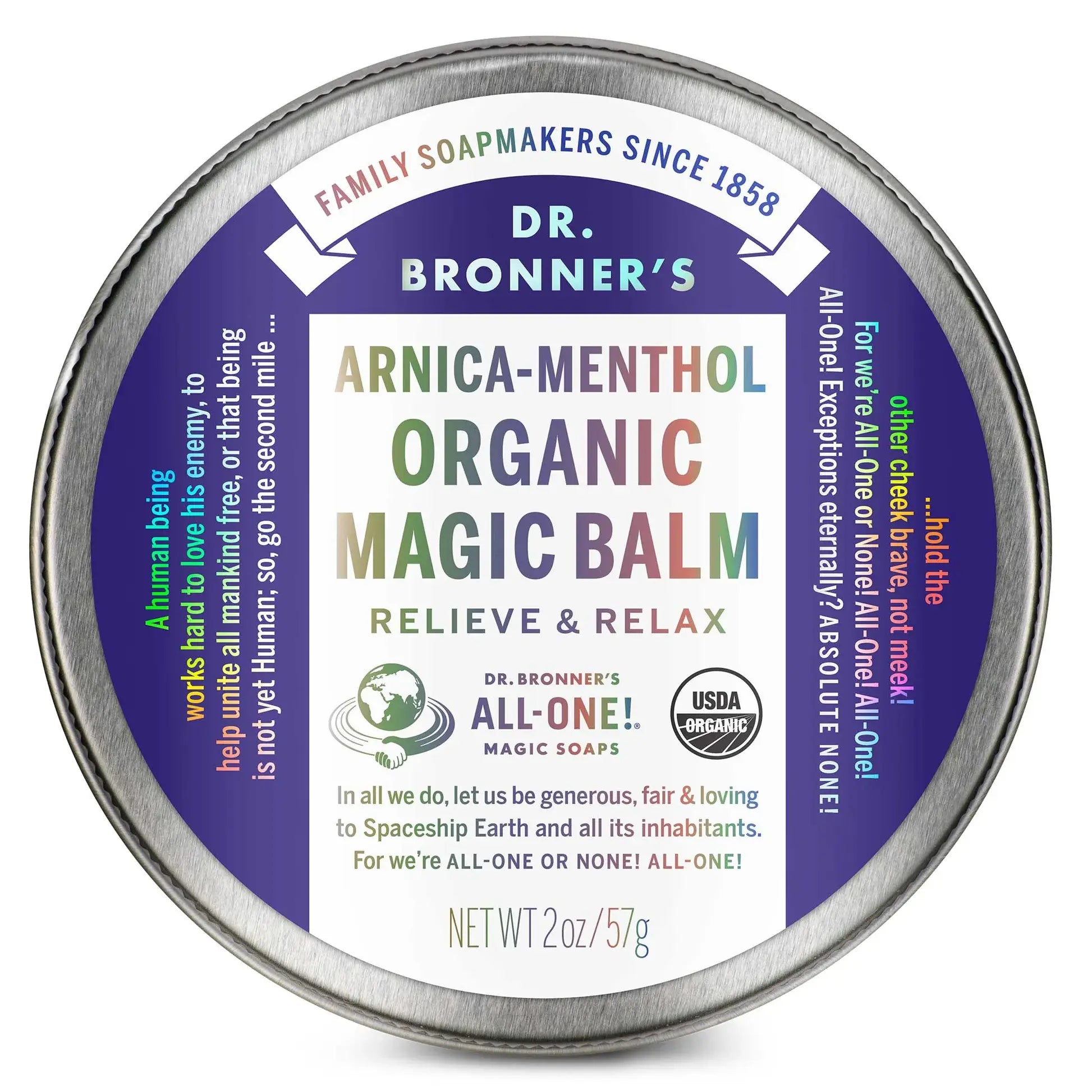 balm - magic organic - arnica-menthol by dr. bronner's