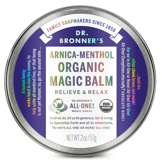 balm - magic organic - arnica-menthol by dr. bronner's