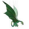 mobile - flying - dragon green by tulia's artisan gallery