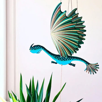 mobile - flying - dragon longneck by tulia's artisan gallery