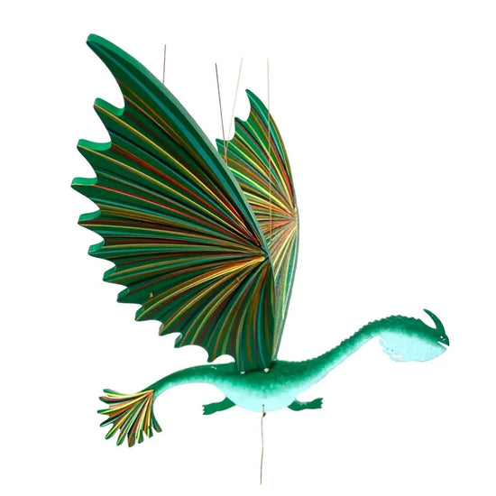 mobile - flying - dragon longneck by tulia's artisan gallery