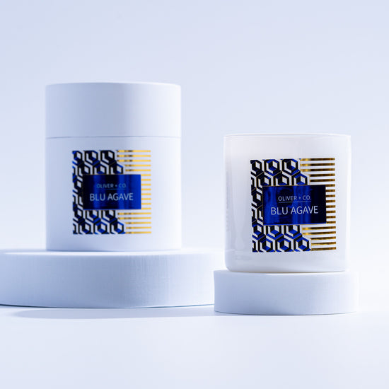 candle - blu agave by oliver fragrance co.