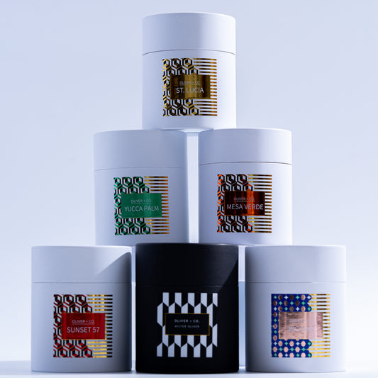 candle - blu agave by oliver fragrance co.