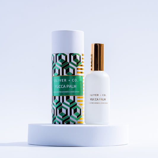 refresh spray - room+linen - yucca palm by oliver fragrance co.