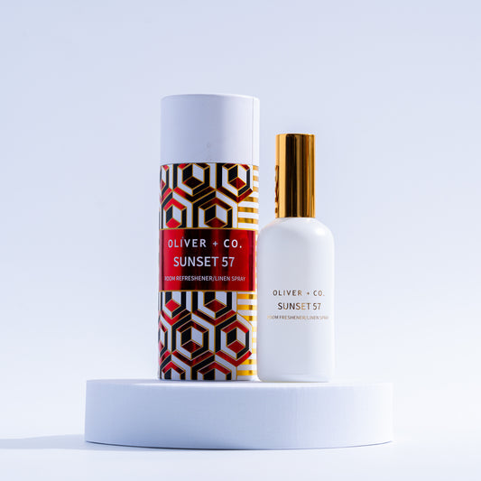 refresh spray - room+linen - sunset 57 by oliver fragrance co.