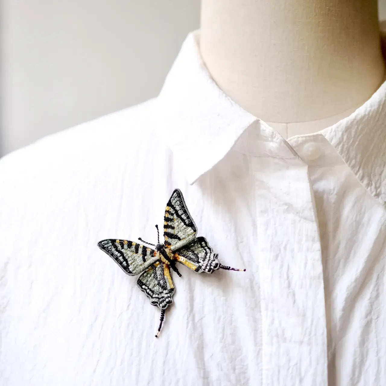 brooch pin - scarce swallowtail by trovelore