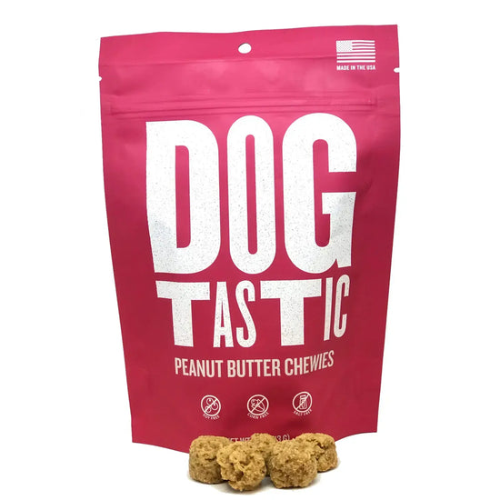 dog treats - "dogtastic" chewies by sodapup