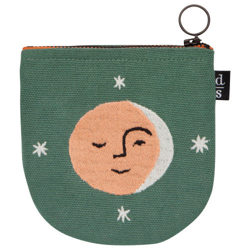 zipper pouch - half moon - astral by now designs