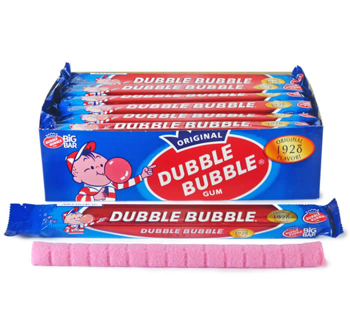 candy - dubble bubble gum - 3oz bar by redstone foods inc