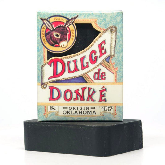 soap - donkey milk - activated charcoal by dulce de donke