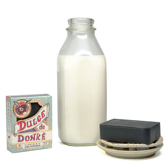 soap - donkey milk - activated charcoal by dulce de donke