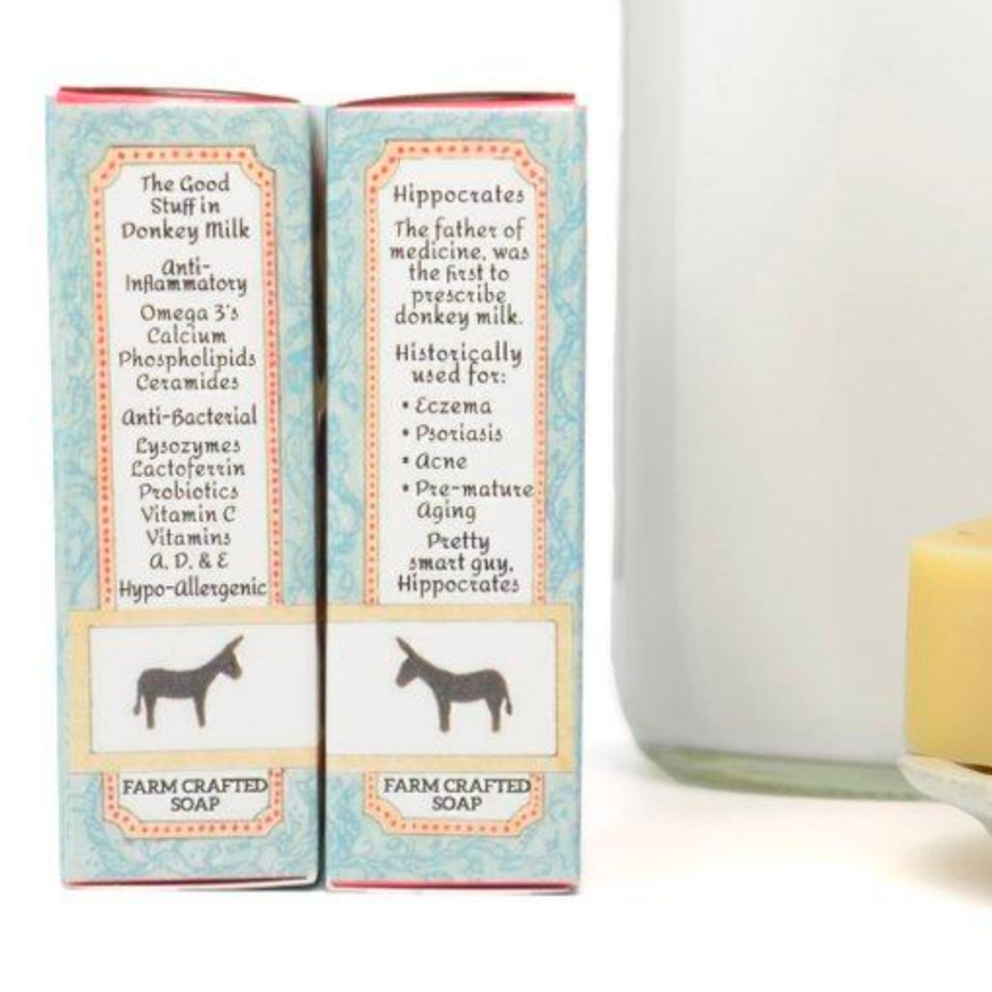 soap - donkey milk - pure unscented by dulce de donke