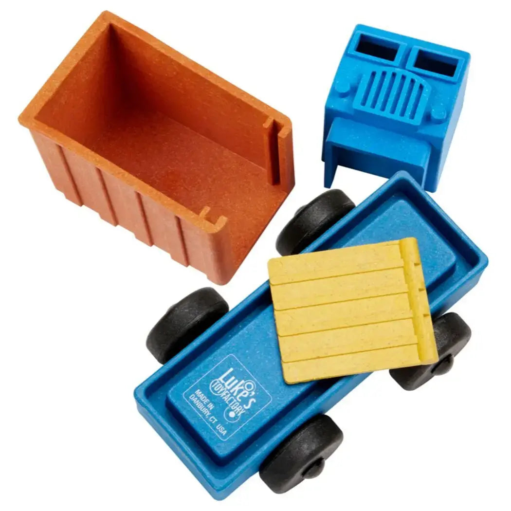 toy - dump truck by luke's toy factory